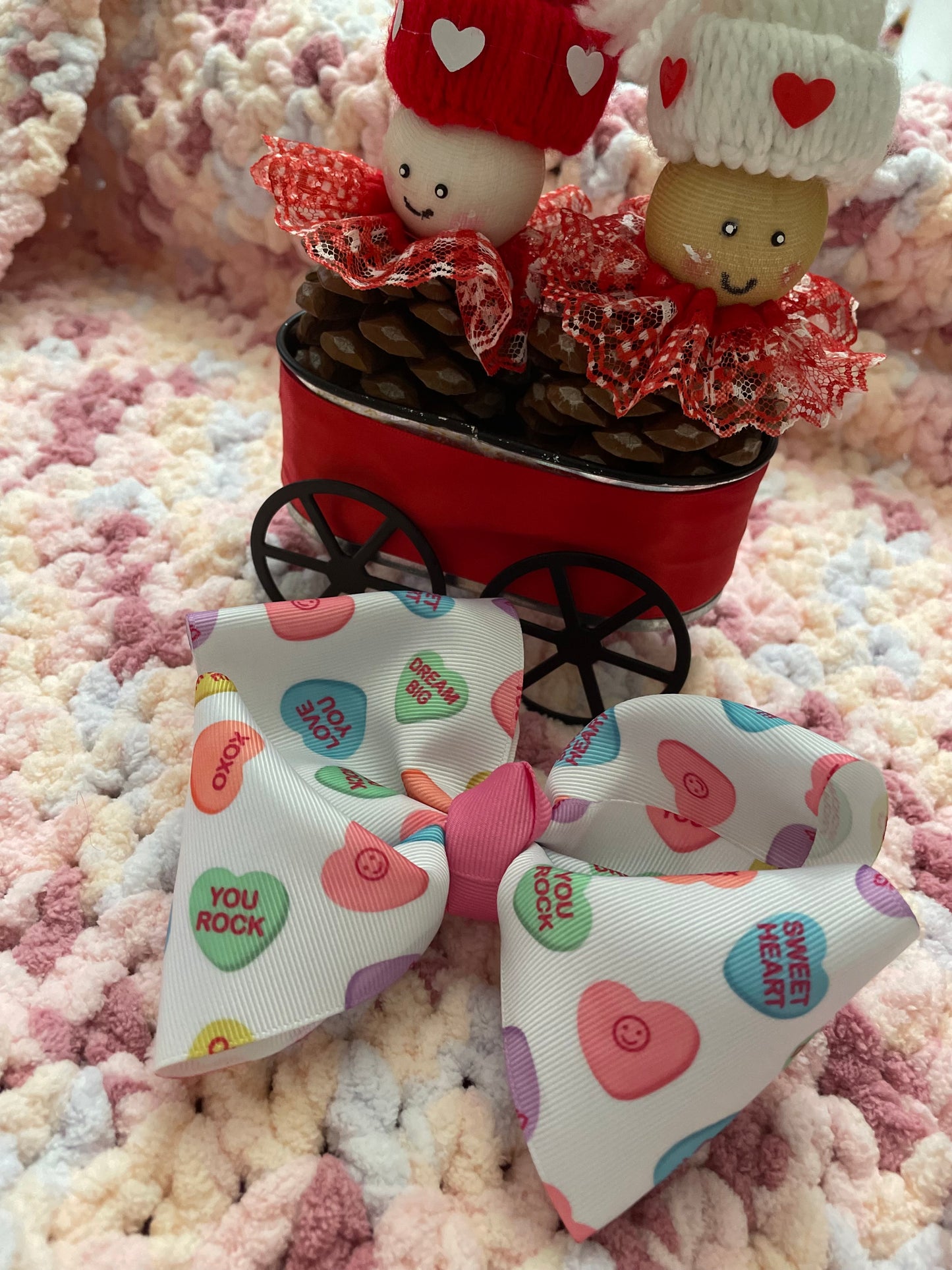 Valentines Day boutique bow