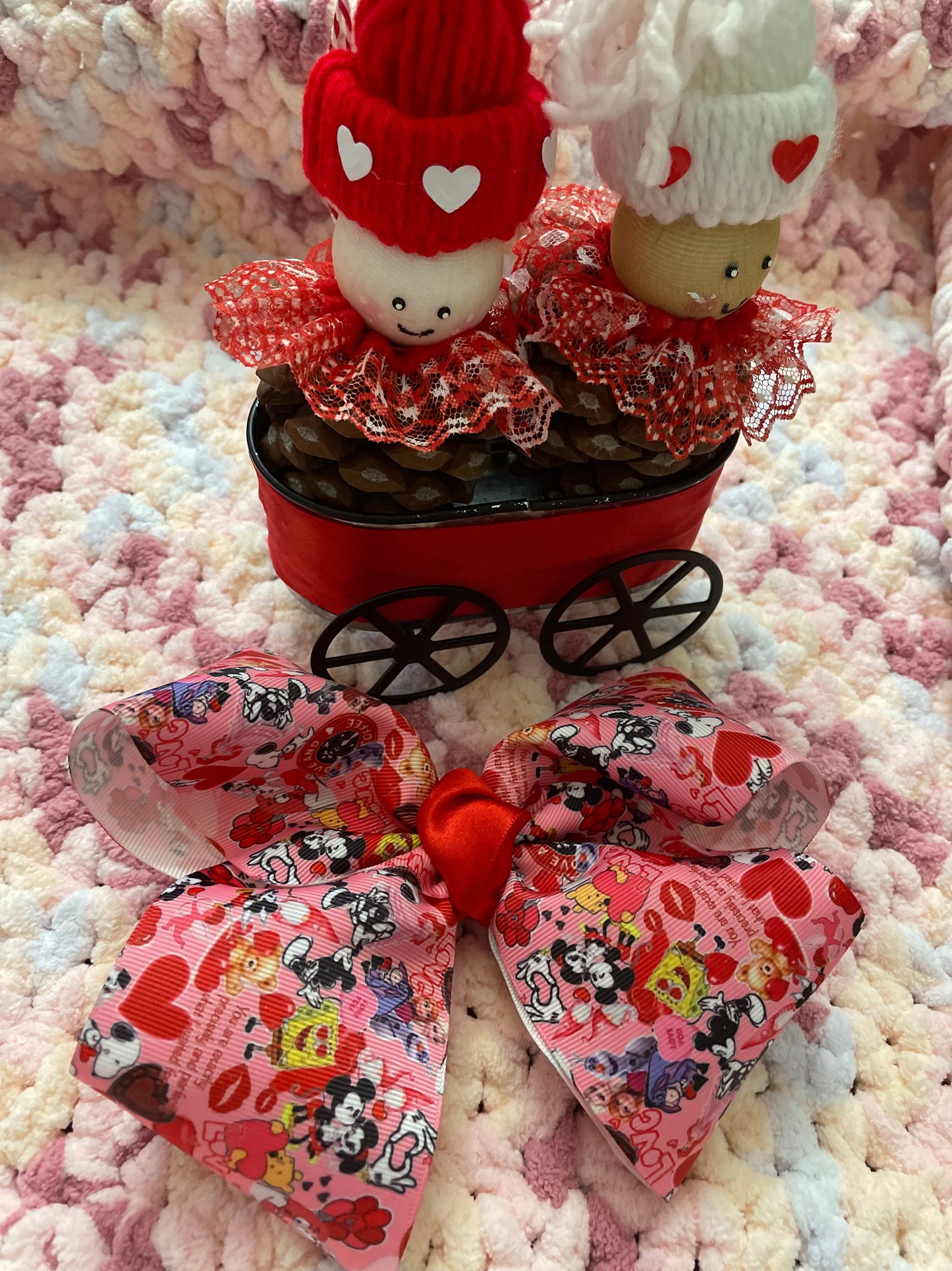 Valentines Day boutique bow