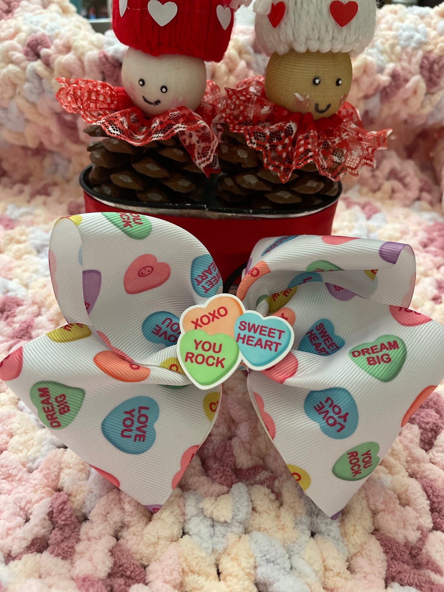 Valentines Day boutique bow