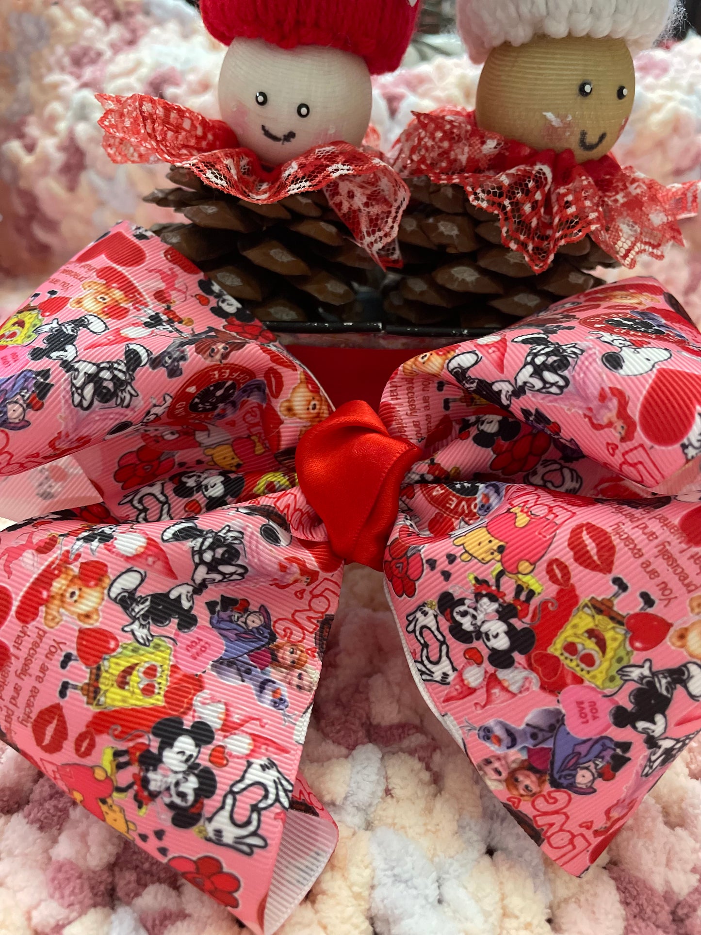Valentines Day boutique bow
