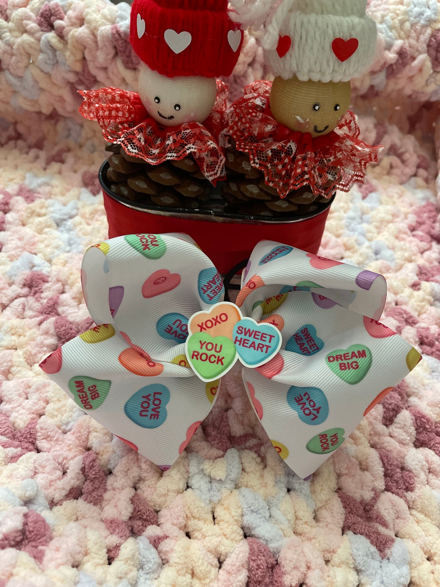 Valentines Day boutique bow