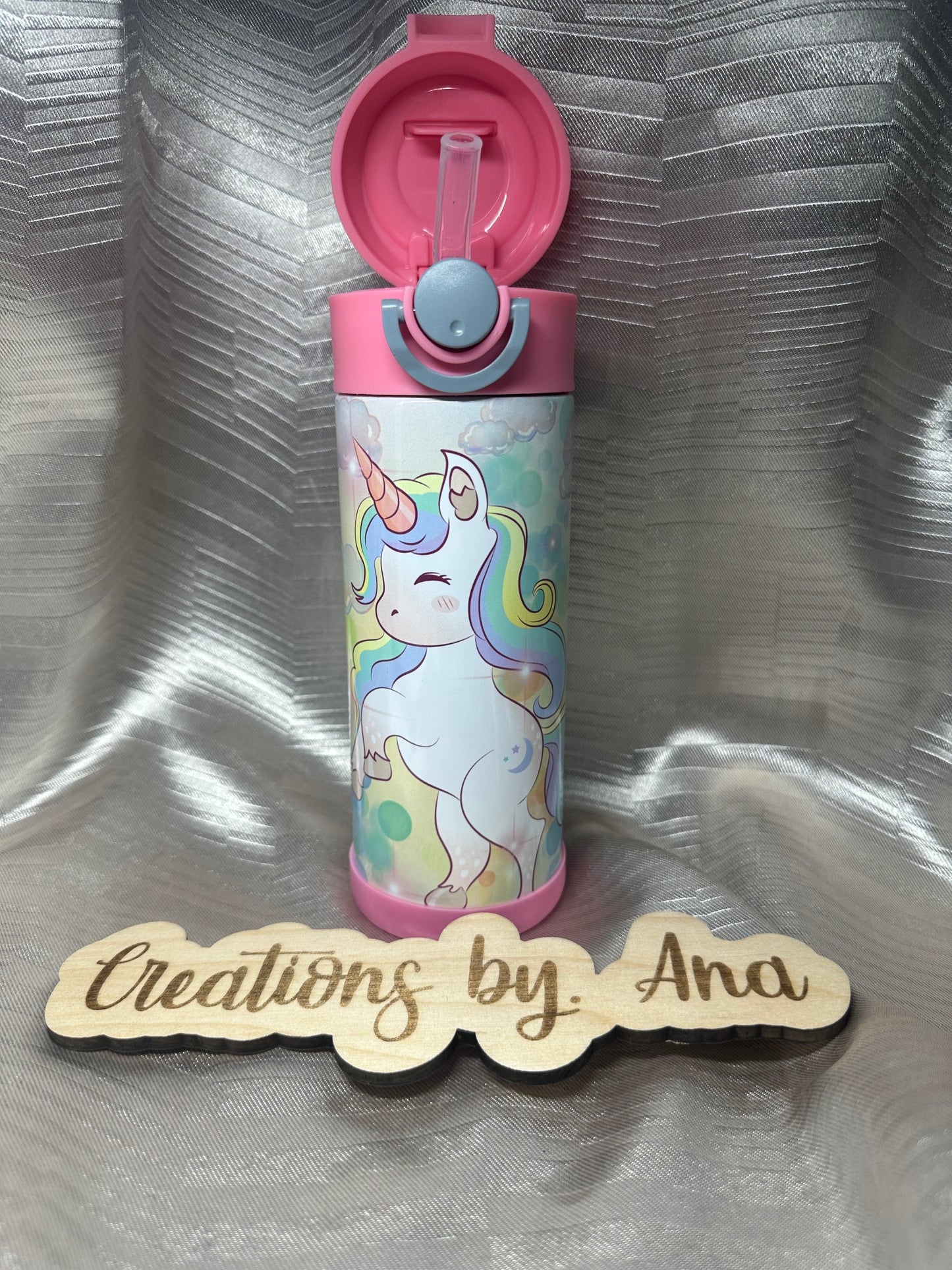 Unicorn water bottle