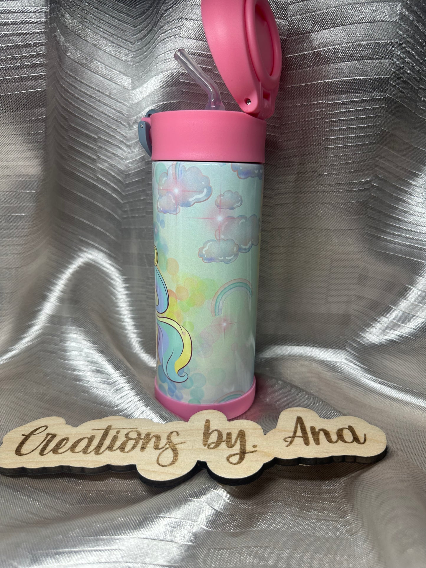 Unicorn water bottle