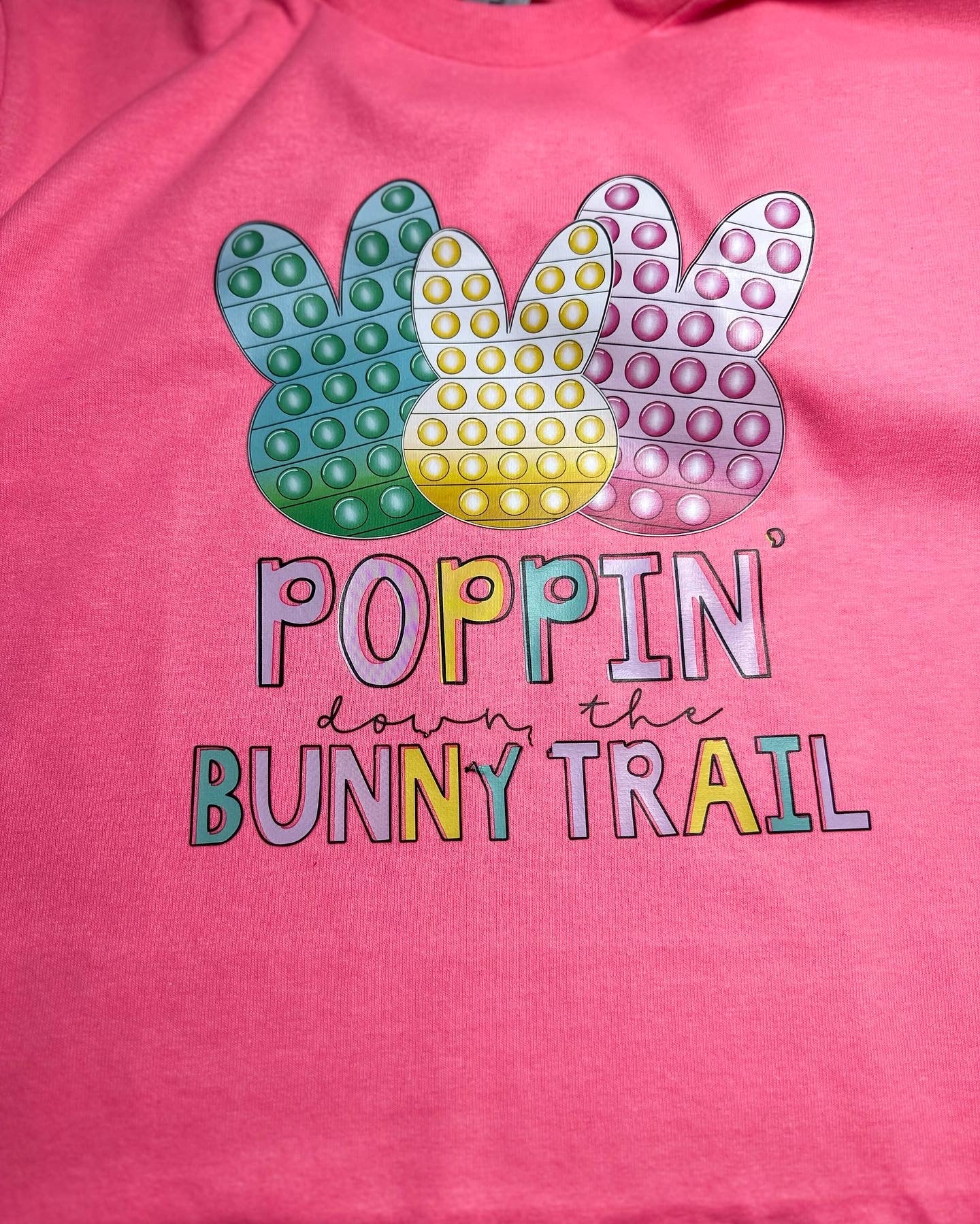 Popping into Easter shirt